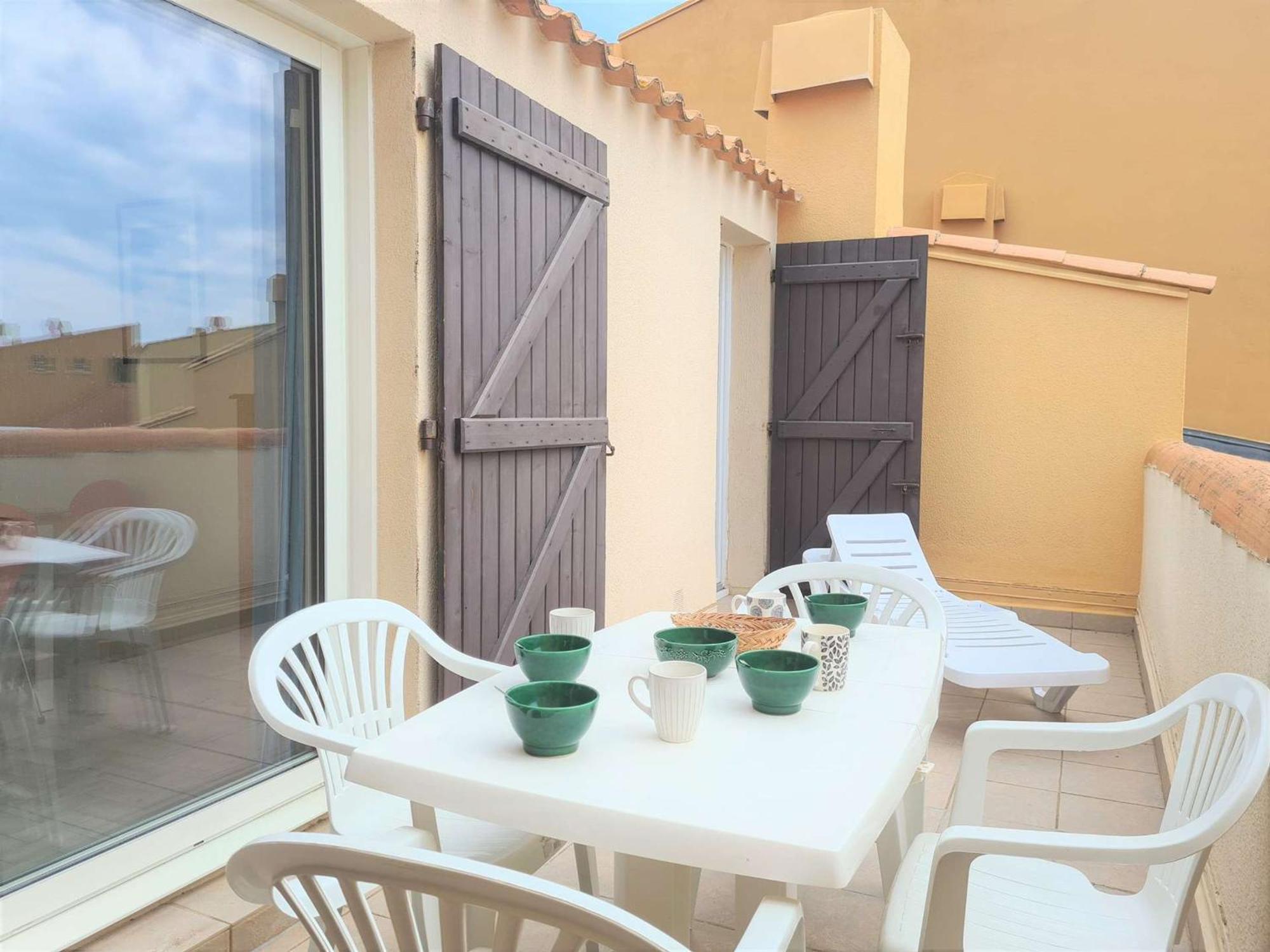 Appartement T2 Avec Parking Et Acces Direct A La Plage - Fr-1-249-129 Agde Kültér fotó