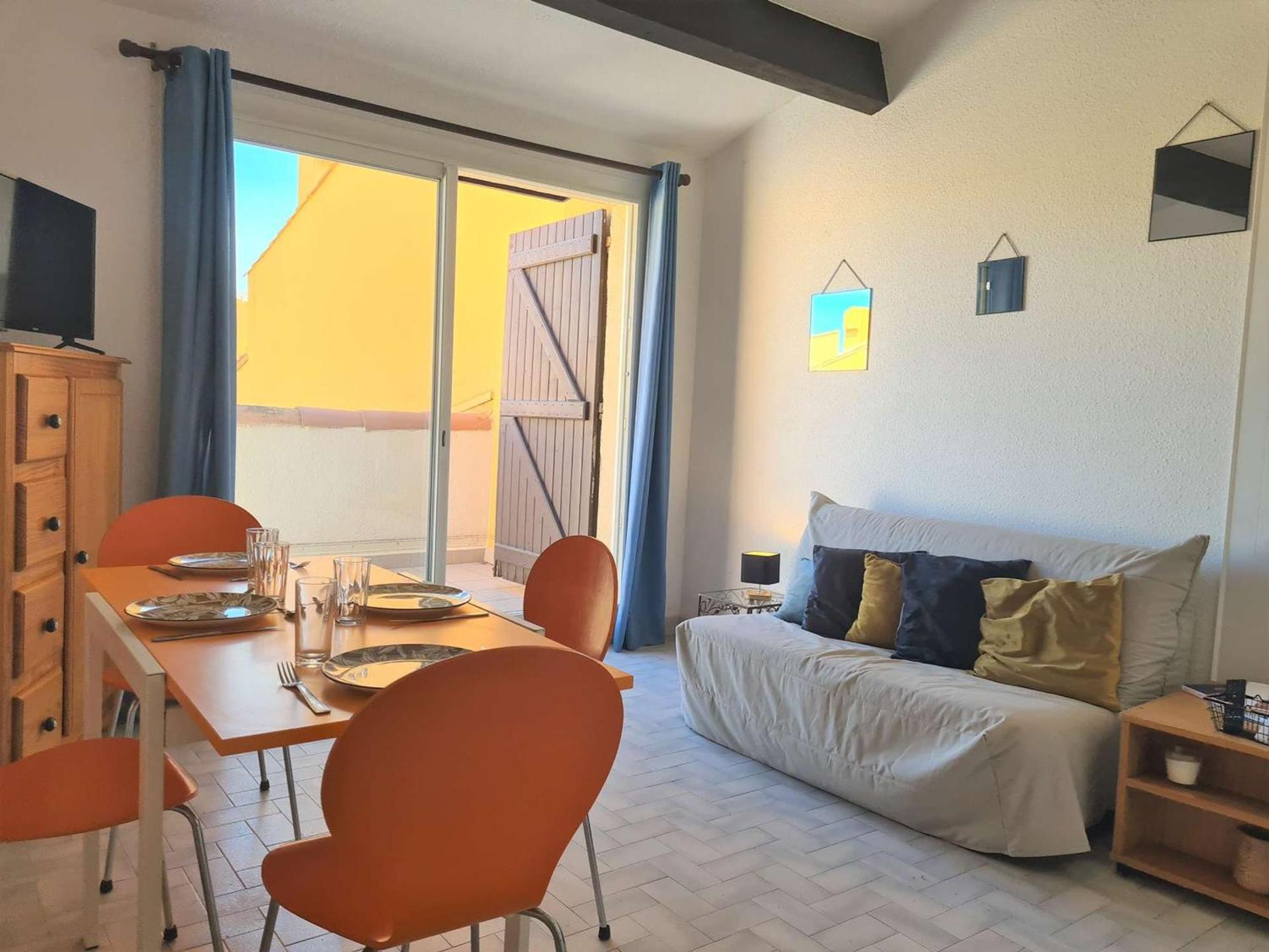 Appartement T2 Avec Parking Et Acces Direct A La Plage - Fr-1-249-129 Agde Kültér fotó