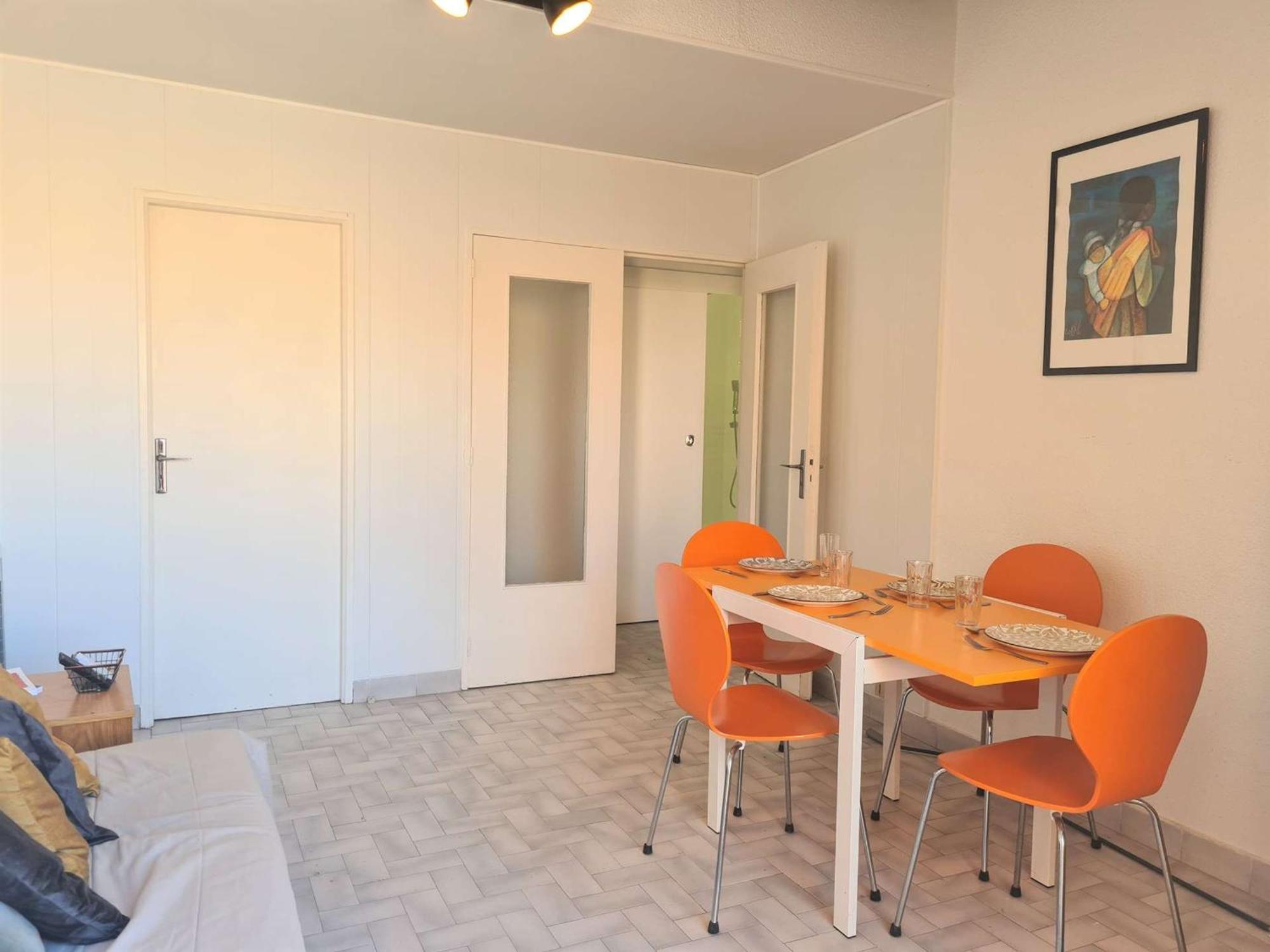 Appartement T2 Avec Parking Et Acces Direct A La Plage - Fr-1-249-129 Agde Kültér fotó